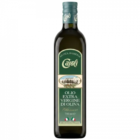 Олія оливкова Caroli Extra Vergine 750мл скл. (Італія)И006