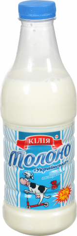 Молоко Кілія 2,6 930 г бутилка