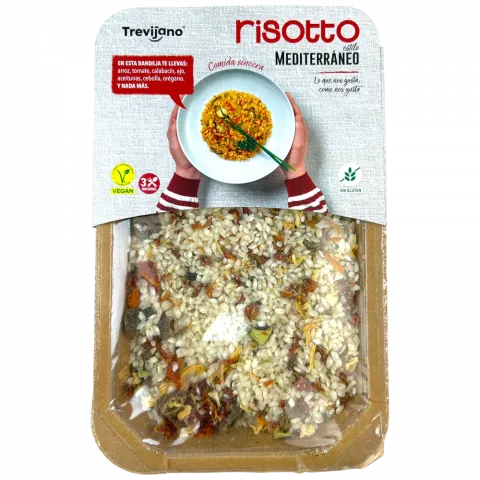 Крупа Trevijano 280 г Ризото Середземноморське