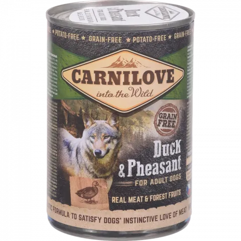 Корм д/собак Carnilove 400 г з качкою та фазаном