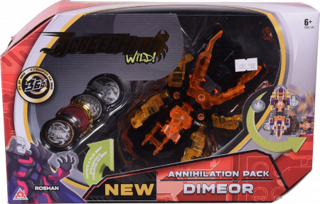 Іграшка Машинка-трансформер Screechers Wild S2 L3 Діміо EU684502