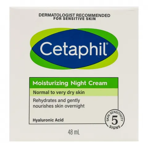 Крем д/обличчя Cetaphil 48 г ніч. Зволож. д/норм.сух.шкіри