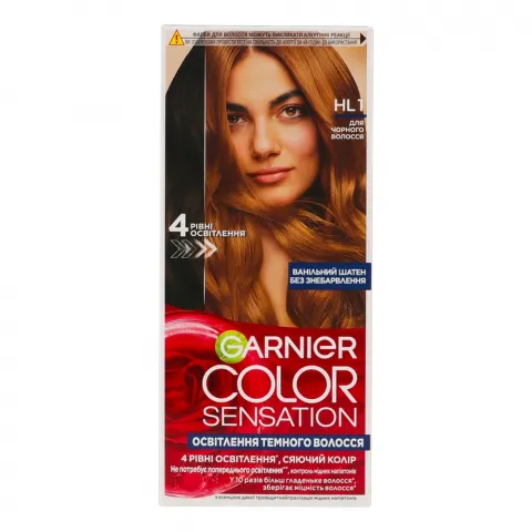 Фарба Garnier Колор Сенсейшн HL1 Ванільний шатен