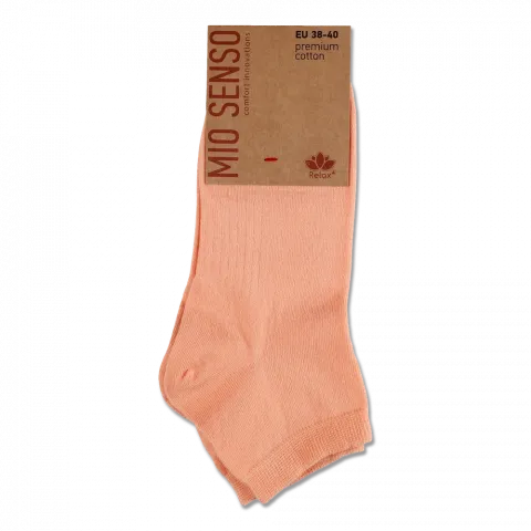 Шкарпетки жін. Mio Senso Relax4 короткі C503R абрикос р. 38-40