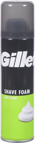 Піна д/гоління Gillette 200 мл Аромат лайма