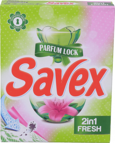 Порошок Savex 400 г автомат Parfum Lock 2в1 Fresh И411