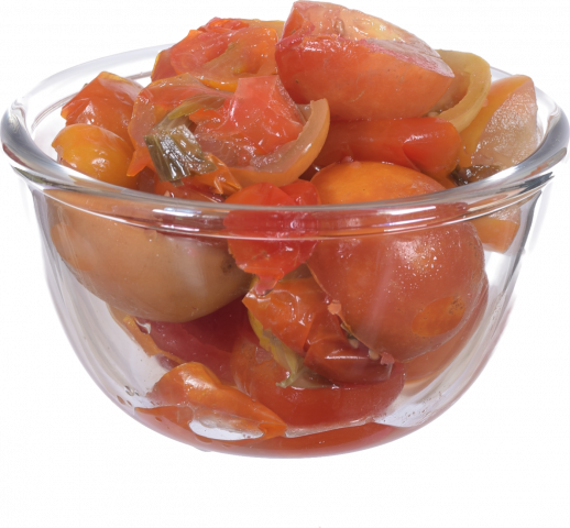 Салат з різаних помідорів ваг. (І)