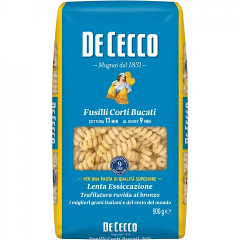 Макарони DE CECCO 198 Фузілі корот.порож.500г И981 (Італ)