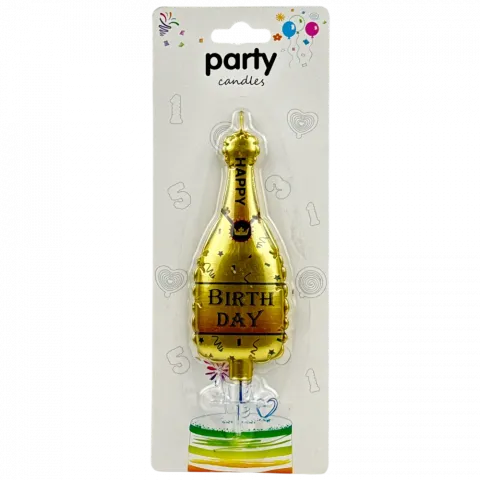 Набір свічок д/т Пляшка Hap birth CP610156-04 6909 И363