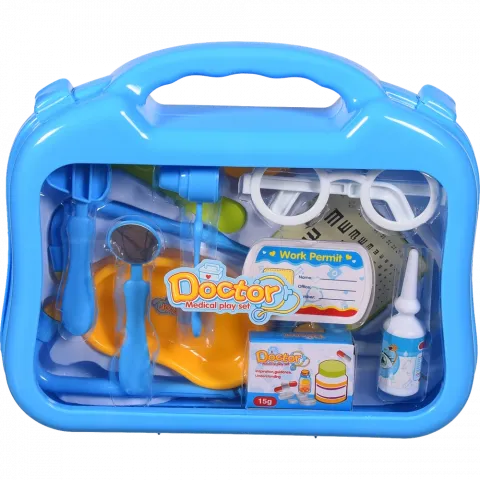 Іграшковий набір лікаря 11 предметів у валізі 660-14