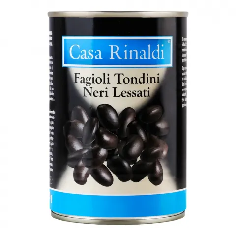 Конс Квасоля Casa Rinaldi 400 г чорна Tondini з/б (Італія)