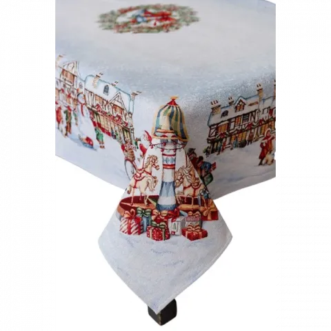 Скатертина Прованс 135х180 см гобеленова Carousel