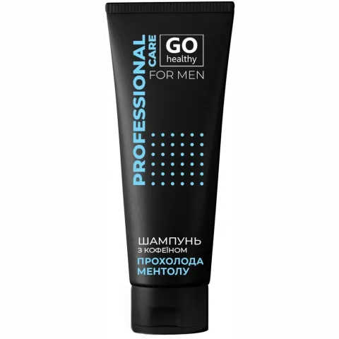 Шампунь Go Healthy 250г д/чол. Прохолода ментолу з кофеїн.