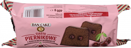 Кекс Dan Cake 400 г Пряниковий з вишнею в шок. (Польща)