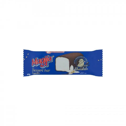 Батончик Magija 40г ваніл. у шок. глазурі (Литва)