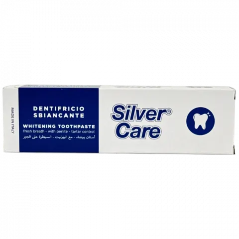 Зубна паста Silver Care відбілююча 75мл И043 (Італія)