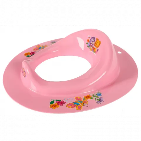 Сидіння д/унітазу Maltex КУБУСЬ рожеве