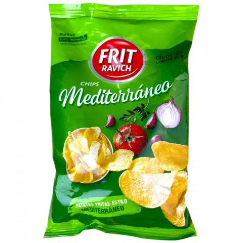 Чипси картопл. FRIT RAVICH 38г Середземномор.И061(Іспанія)
