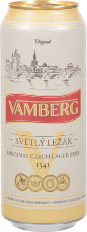 Пиво Vamberg 0,5 л з/б Lager