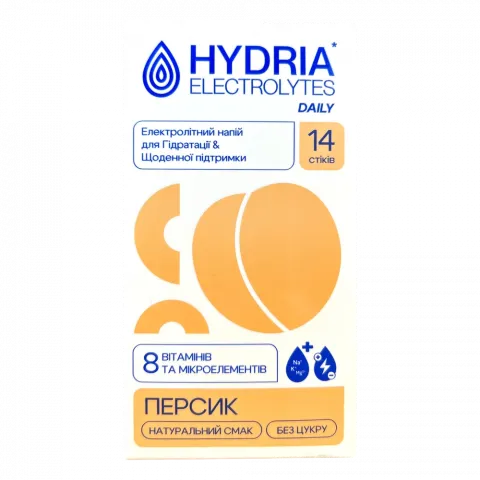 Добавка дієтична Hydria Electrolytes Daily 14