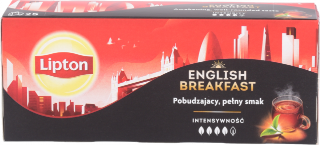 Чай Ліптон 25 шт. English Breakfast