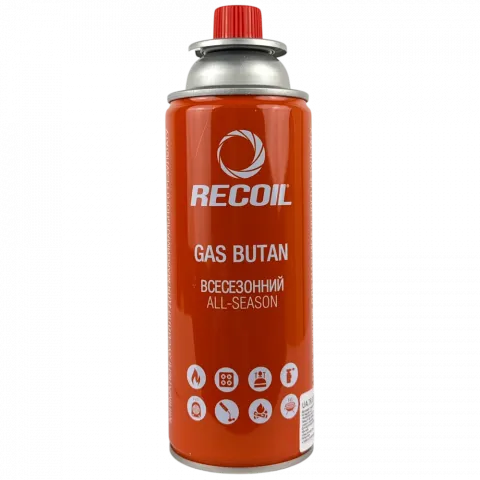 Газовий картридж Recoil, 220 мл Всесезонный HAM40041