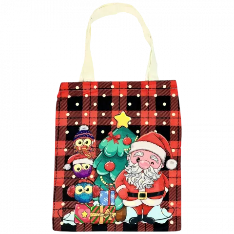 Сумка-шопер дит. новорічна арт. 6328-03 И895