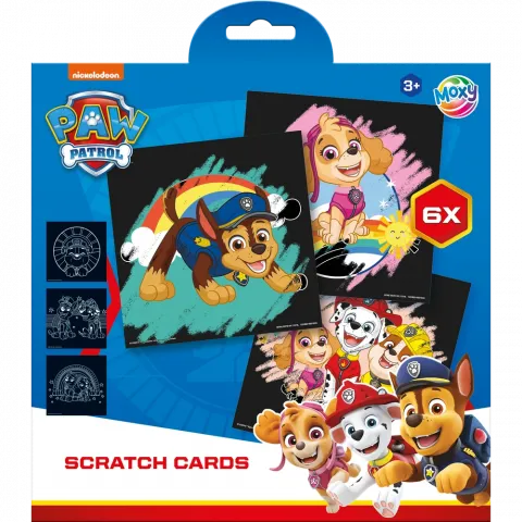 Набір д/творч. Moxy PawPatrol Скретч-картки 723382