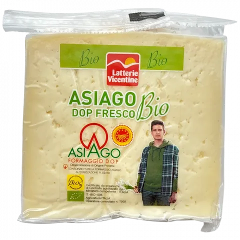 Сир Азіаго DOP свіжий органічний 250г  (Італія)