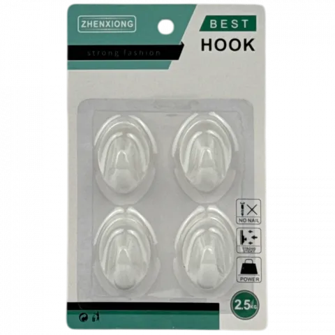 Гачок перлина 4шт, 2,5кг арт. 35225-1016 И162