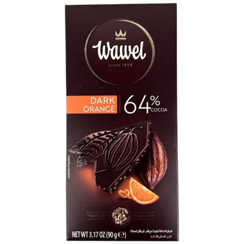 Шок. Wawel 90 г чор. преміум з апельсином 64 И405(Польща)