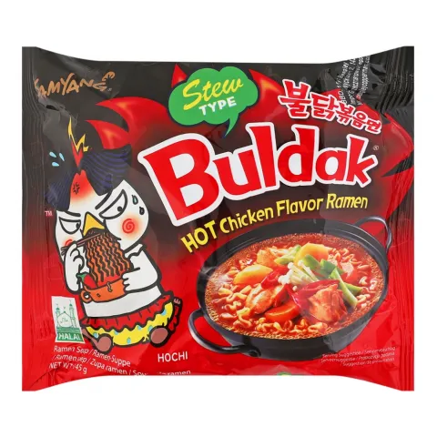 Локшина рамен Samyang Buldak Hot Chicken гуляш 145г И381