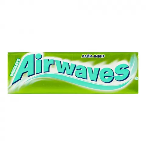 Жув. гумка Airwaves 14 г Лайм-імбир