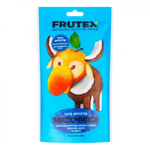 FRUTEX Міксочипси 3 смаку 40 г шт.