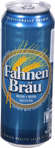Пиво Fahnen Brau 0,5 л з/б
