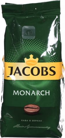 Кава Jacobs Monarch 250 г пак. в зернах