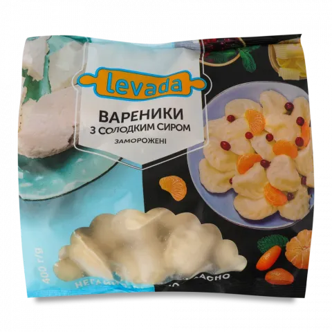Вареники Левада 400 г з солодким сиром