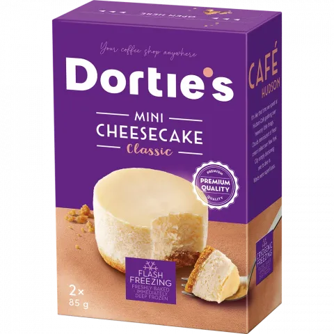 Чізкейк DORTIES міні класичний 2х85г И723 (Чехія)
