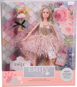 Іграшка лялька Emily QJ077A/QJ077B