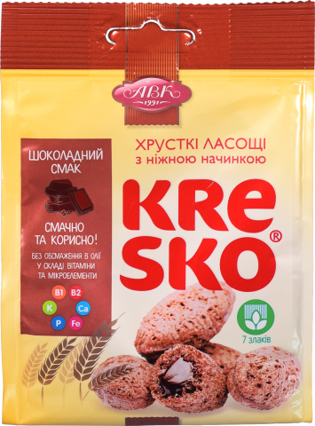 Печ АВК Креско 74 г зі смаком шоколаду
