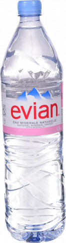 Вода Евіан 1,5 л пл.