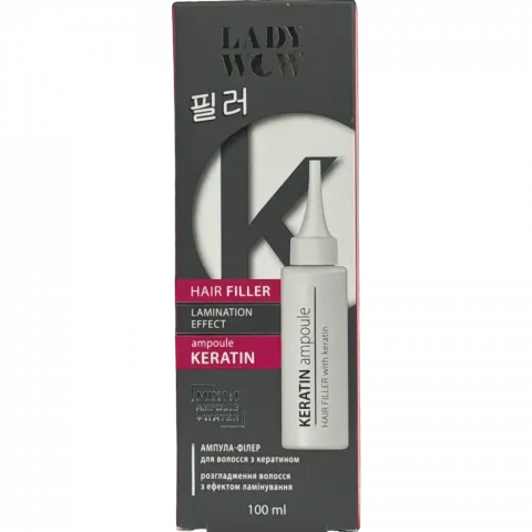 Філер-ампула д/волосся Lady Wow 100 мл з кератином
