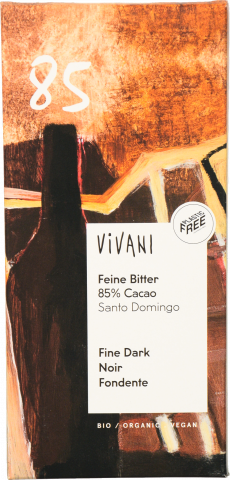 Шок Vivani 100 г чорн. органіч. 85 (Німеччина)