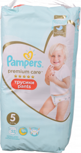 Підг.-трусики Pampers Premium Care Pants 52 шт. Junior Джамбо Плюс (12-17 кг)
