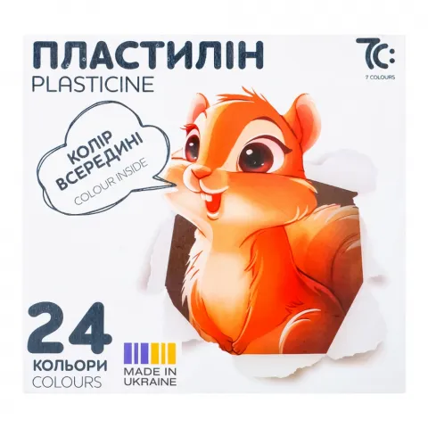 Набір пластиліну Гама 24 кол/8 г 7C32401