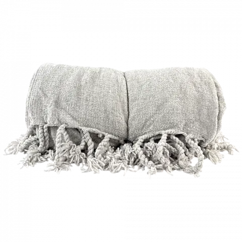 Плед Ardesto Chenille 140х190см сірий ART0201CH