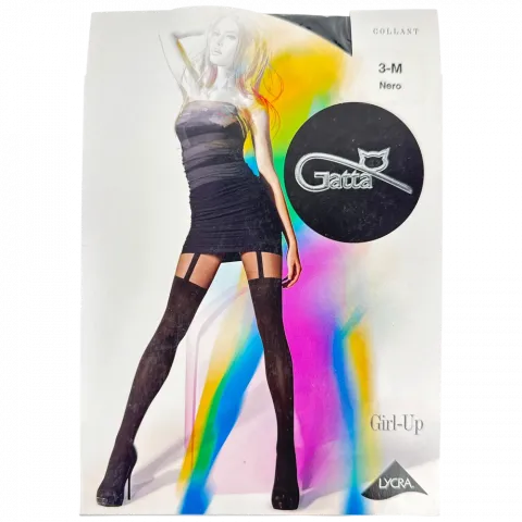 Колготи жін. фантазійні Girl-up 01 03 nero
