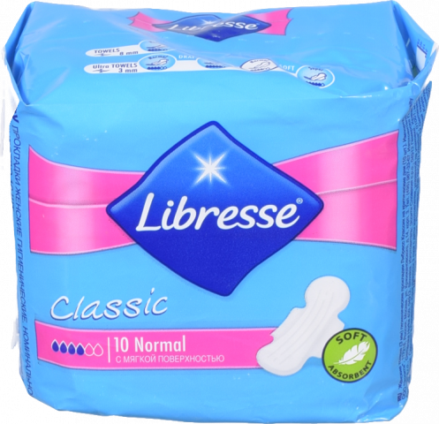 Прокладки Libresse 10 шт. Classic Ultra Normal