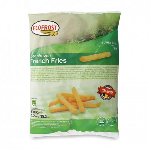 Картопля фрі Ecofrost 2,5кг 99 (Бельгія)