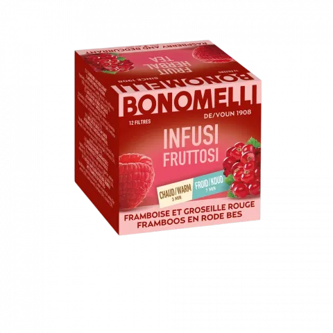 Чай Bonomelli Малина/червона смородина 12шт И399 (Італ)